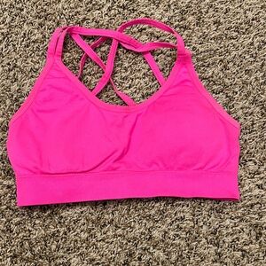 Women's Pink Sports Bra